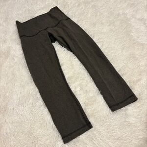 Lululemon Wunder Under Hi Rise Leggings Womens green size 6